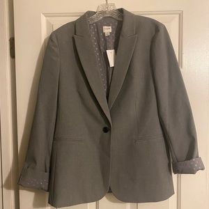 Gray JCrew Blazer